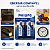 02 Pilhas Bateria D Philips Power Alkaline Lr20 Grande - Imagem 2