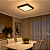 Luminária Plafon Preto LED Sobrepor Quadrada 24W 3000K Branca Morna Bivolt Elgin - Imagem 6
