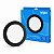 Luminária Plafon Preto LED Embutir Redionda 24W 6500K Branca Fria Bivolt Elgin - Imagem 1