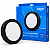 Luminária Plafon Preto LED Sobrepor Redonda 24W 6500K Branca Fria Bivolt Elgin - Imagem 1