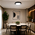 Luminária Plafon Preto LED Sobrepor Redonda 24W 6500K Branca Fria Bivolt Elgin - Imagem 6