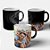 Caneca Mágica Personalizada Preto Fosco 320ml - Imagem 2