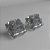 Switch Para Teclado Akko Linear Kit Com 45 Un Crystal Silver - Imagem 4
