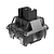 Switch Para Teclado Akko Linear Kit Com 45 Jelly Black Lubed - Imagem 1