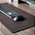 Mousepad Pro Setup Office Desk Pad Max 90x40cm Café - Imagem 4