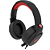 Headset Gamer Redragon Nireus Preto Rgb H399 - Imagem 6