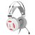 Headset Gamer Redragon Minos Lunar White USB H210W - Imagem 4