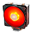 Cooler DeepCool Gammaxx 400 V2 Led Vermelho 120mm Amd/Intel - Imagem 1