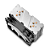 Cooler DeepCool Gammaxx 400 V2 Led Vermelho 120mm Amd/Intel - Imagem 3