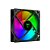 Fan Gamer T-Dagger T-Tgf610 Rainbow Preto 120x25mm - Imagem 1