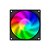 Fan Gamer T-Dagger T-Tgf610 Rainbow Preto 120x25mm - Imagem 4
