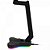 Suporte Para Headset Fortrek Rgb Vickers Preto - Imagem 3