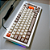 Teclado Mecânico Gamer Akko Steam Engine 5075s Branco Switch Cream Blue Azul Abnt2 - Imagem 6