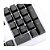 Conjunto de Teclas Redragon A108, Abnt2, Double Shot, PBT, Black - Imagem 5