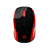 Mouse Hp 200 Sem Fio 2.4Ghz Preto Vermelho - Imagem 1