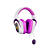 Headset Gamer Redragon Zeus X Branco Com Roxo Rgb H510wp-rgb - Imagem 2