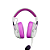 Headset Gamer Redragon Zeus X Branco Com Roxo Rgb H510wp-rgb - Imagem 3