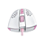 Mouse Gamer Redragon Storm Elite Lollipop Branco Rosa Rgb - Imagem 2