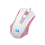 Mouse Gamer Redragon Ranger Lollipop Branco Com Rosa Rgb - Imagem 5