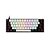 Teclado Gamdias Aura Gk2 Branco Preto Rainbow Switch Azul Pt - Imagem 1