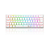 Teclado Gamer Redragon Anivia Lunar White Rgb Switch Red Pt - Imagem 1