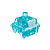 Switch De Teclado Akko Crystal Blue Linear Kit 45 Unidades - Imagem 1