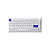 Teclado Gamer Akko Mod 007 Pc Blue On White Switch Piano - Imagem 1