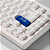 Teclado Gamer Akko Mod 007 Pc Blue On White Switch Piano - Imagem 7