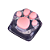 Keycap Tecla Gamer Zomoplus Kitty Paw Transparent - Imagem 1