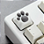 Keycap Tecla Gamer Zomoplus Kitty Paw White Grey - Imagem 9