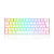 Teclado Redragon Draconic Pro Rgb Branco Switch Marrom Abnt2 - Imagem 1