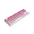 Teclado Gamer Redragon Daksa Branco E Rosa Rgb Switch Marrom - Imagem 5