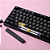 Teclado Mecânico Akko 5087S QMK Preto e Rosa Switch Cream Yellow - Imagem 6