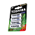Pilha Recarregável AA Toshiba 1,2v 2600mAh Com 4 Pilhas - Imagem 3