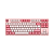 Teclado Akko Sailor Moon Crystal 3087 JDA Gateron Orange - Imagem 1