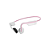 Fone de Condução Óssea Shokz OpenMove Rosa e Branco - Imagem 1