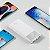 Carregador Portátil Baseus Pibow PPBD10 Power Bank Digital Display 10.000mAh 15W Branco - Imagem 9