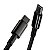 Cabo USB-C para USB-C Baseus Tungsten Gold 100W 1m Preto - Imagem 13