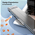 Suporte para Notebook com Hub 7 Em 1 Dapon Docking Station USB C e A SD HDMI 4K - Imagem 4