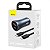 Carregador Veicular Baseus Duplo Golden Turbo 40W USB-A e USB-C Com Cabo Lightning - Imagem 7