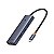 Hub Baseus UltraJoy Series 7 Portas USB-C para HDMI 4K 60Hz + 2x USB3.0 + PD (Carregamento) + RJ45 + SD/TF3.0 Cinza - Imagem 2