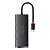 Hub USB Baseus Lite Series 4 Portas USB-C para 4x USB 3.0 25cm Preto - Imagem 2