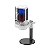 Microfone Gamer Force One Hero RGB USB Branco - Imagem 3