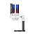 Microfone Gamer Force One Hero RGB USB Branco - Imagem 5