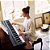 Piano Digital Yamaha P-45 Com Pedal Preto - Imagem 5