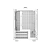 Gabinete Deepcool CH160 Mini Tower Vidro Temperado Branco - Imagem 9