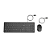 Kit Teclado e Mouse HP 150 Com Fio USB ABNT2 Preto Classic - Imagem 1