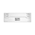 Teclado Mecânico Akko 3068S Branco ABNT2 Switch Akko Orange - Imagem 6