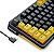 Teclado Redragon ELF Preto Amarelo RGB ABNT2 Switch Melt Gold - Imagem 8