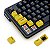 Teclado Redragon ELF Preto Amarelo RGB ABNT2 Switch Melt Gold - Imagem 9